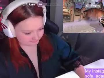 _sofia_adam_ — For sweet pussy vibrations [12 tokens left] #bigboobs #milf #redhead #bigass #curvy