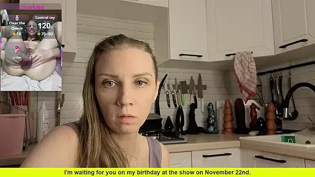 Edena_ — Dragon dildo in ass