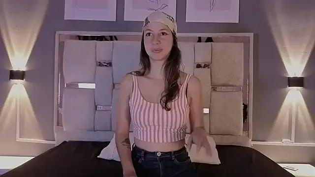 StripChat jolie_lov is Freechat jolie_lov — bye blouse, hello bra lingerie