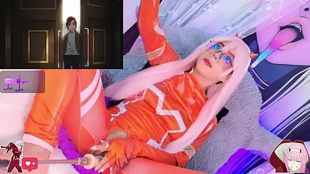 kaori- — spit tits+ahegao of Zero two