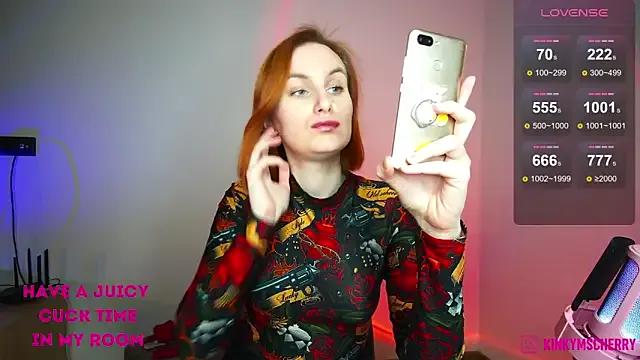 KinkyMissCherry on StripChat 