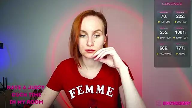 KinkyMissCherry on StripChat 