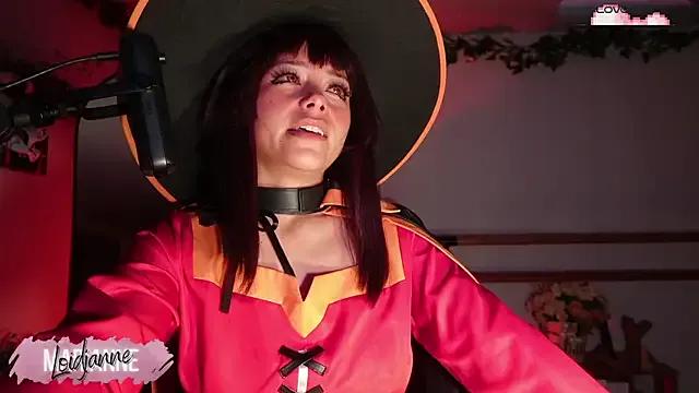 StripChat Loidjanne is Freechat Loidjanne — Control nora in flexible pose x5