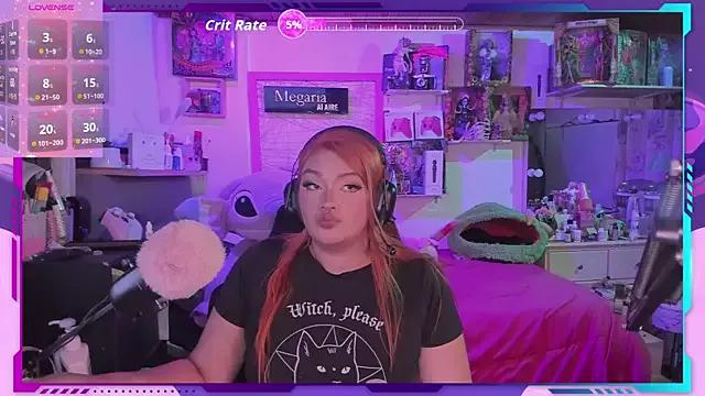 Freechat MegariaB on StripChat