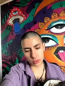 StripChat Morgana_X is Freechat Morgana_X — rubbing the tip of his penis against my