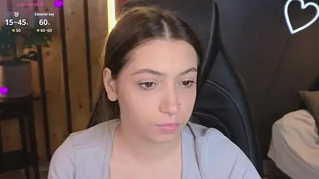 slow_flower — unbutton top and pinch nipples